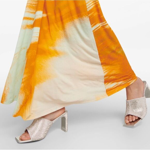 SIMKHAI Asia 90MM Crystal-Embellished Leather Mules size 41 - Picture 2 of 16